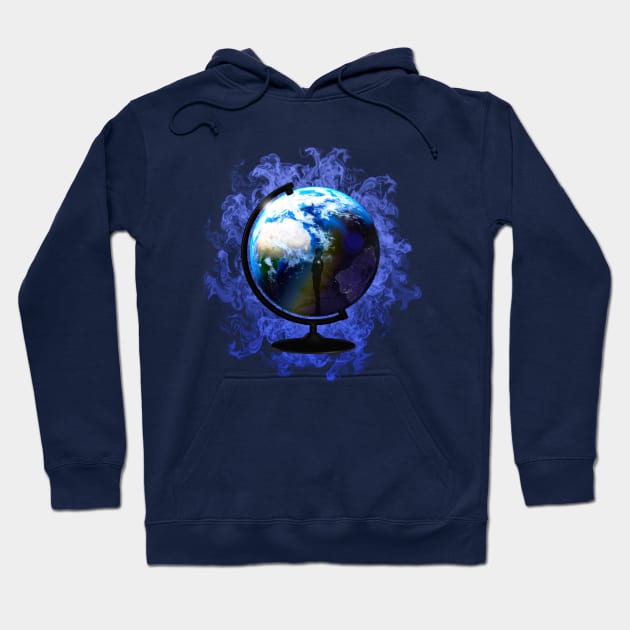 Solitary planet Hoodie by Sinmara